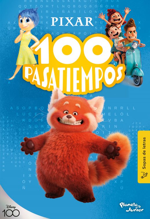 100 pasatiempos (sopas de letras) - Pixar
