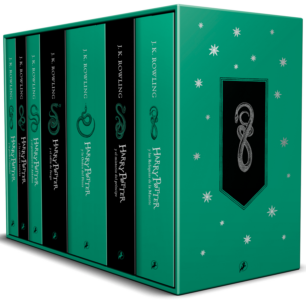 ESTUCHE BIBLIOTECA SLYTHERIN