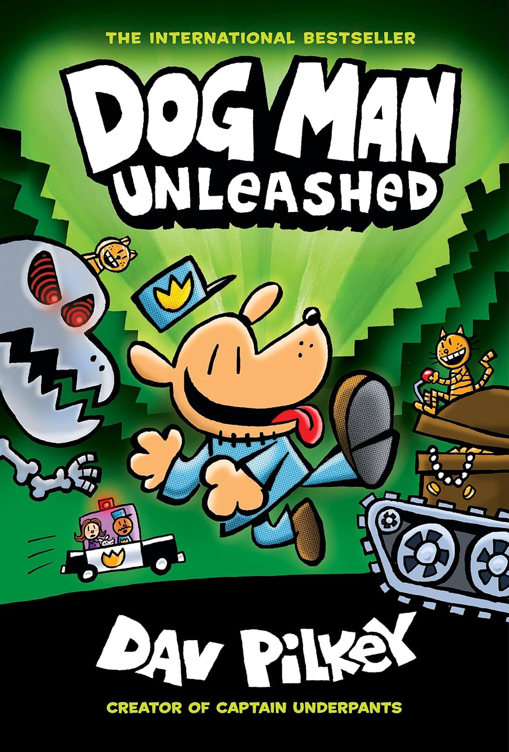DOG MAN UNLEASHED: A GRAPHIC NOVEL (DOG MAN #2)