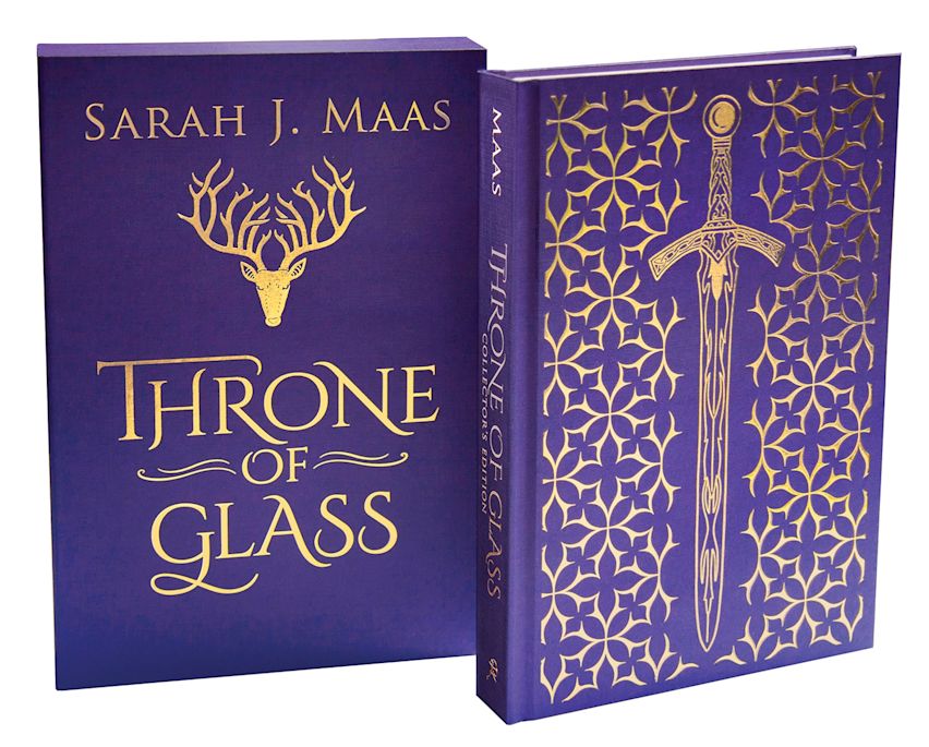 THRONE OF GLASS COLLECTOR'S EDITION - HARDCOVER - IN ENGLISH