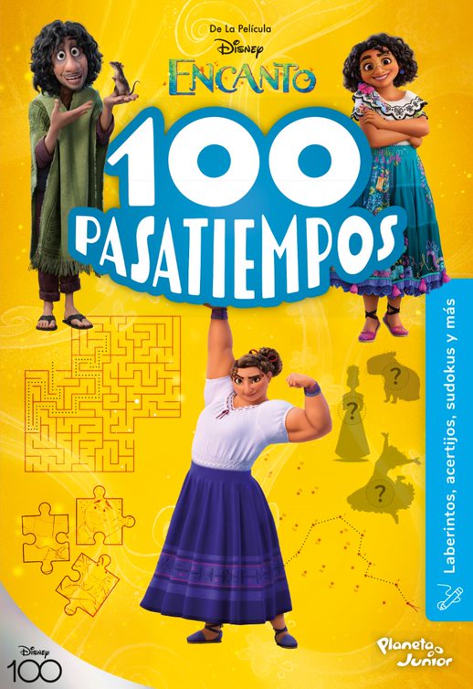 100 pasatiempos (Trivias, sudokus, acertijos y más) - Encanto