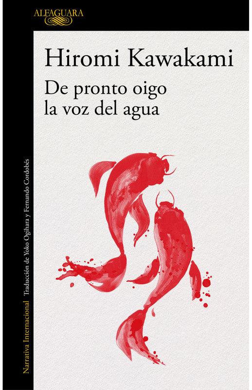 DE PRONTO OIGO LA VOZ DEL AGUA