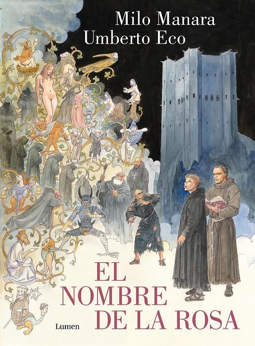 EL NOMBRE DE LA ROSA (NOVELA GRAFICA)